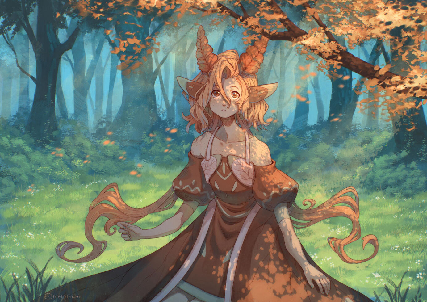 Price: 90€ (Half body 55€ + background 35€)